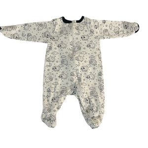 💖5/$25 SALE💖 0-3M Wonder Nation Baby Girl Counting Sheep Sleeper